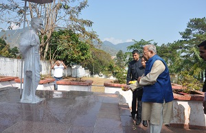 The Governor of Arunachal Pradesh Shri PB Acharya celebrate Martyrs' Day at Itanagar on 30th January 2017.